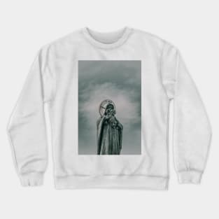 The Virgin Mary Statue Crewneck Sweatshirt